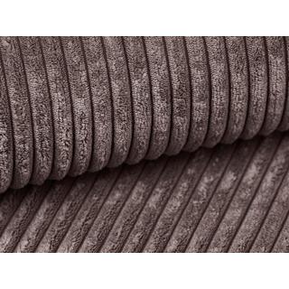 PASCAL MORABITO Fauteuil en velours côtelé violet clair AMELIA  