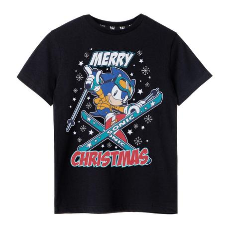 Sonic The Hedgehog  Merry Christmas TShirt 