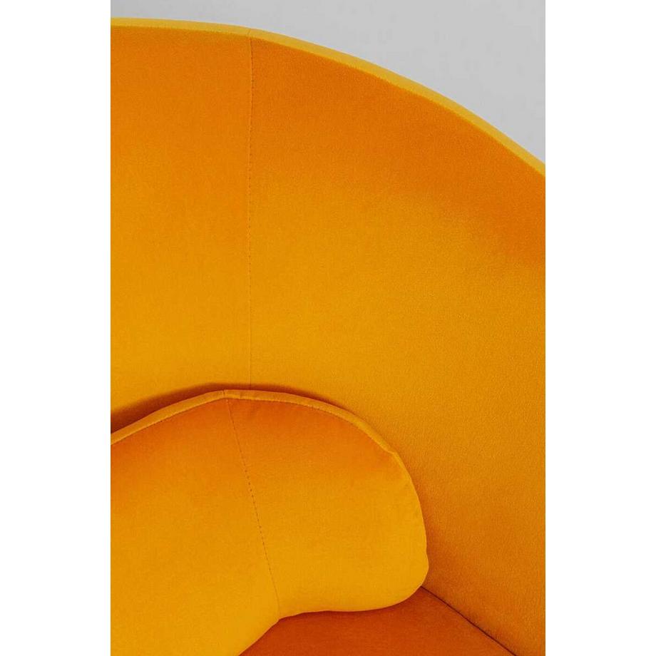 KARE Design Drehsessel Orion gelb  