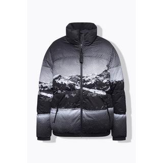 Ulla Popken HYPRAR Giacca Performance Impermeabile Collo Alto  