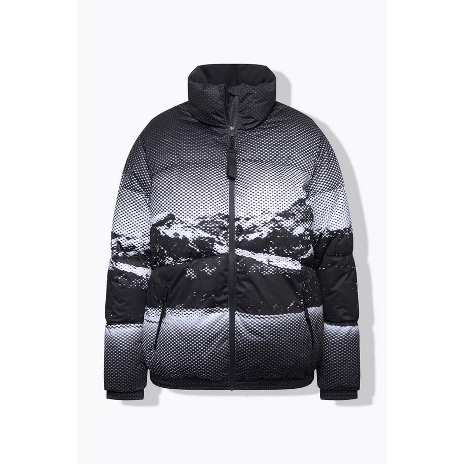 Ulla Popken HYPRAR Performance Wasserdichte Pufferjacke Stehkragen  