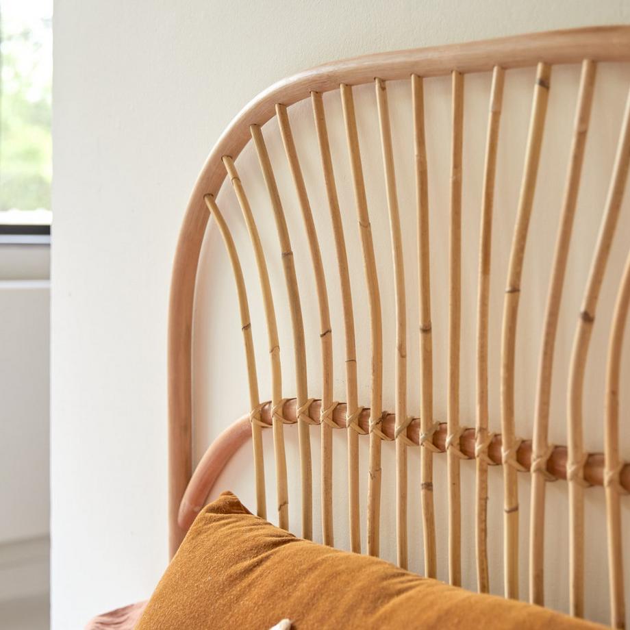 Tikamoon Kinder-Kopfteil aus Rattan 90 cm Colette  