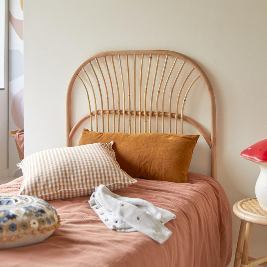 Tikamoon Kinder-Kopfteil aus Rattan 90 cm Colette  