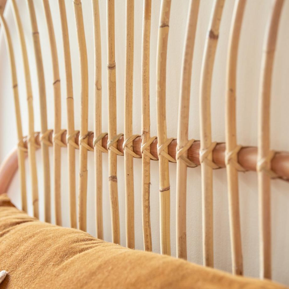 Tikamoon Kinder-Kopfteil aus Rattan 90 cm Colette  