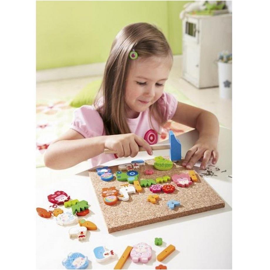 HABA  HABA Jeu de clous Meuh & Mêêh 