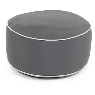 mutoni Jardin Pouf tabouret Rihanna gris  