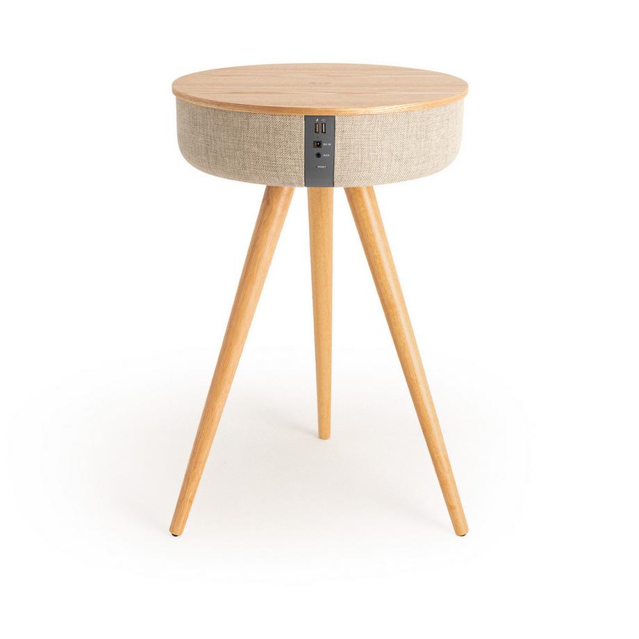 CREATE  Table d'enceinte Bluetooth et chargeur de smartphone sans fil 
