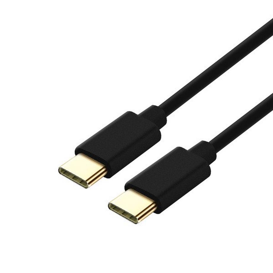 Câble USB-C vers USB-C 2 mètres Noir