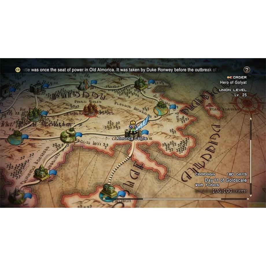 Square-Enix  PS4 Tactics Ogre: Reborn 