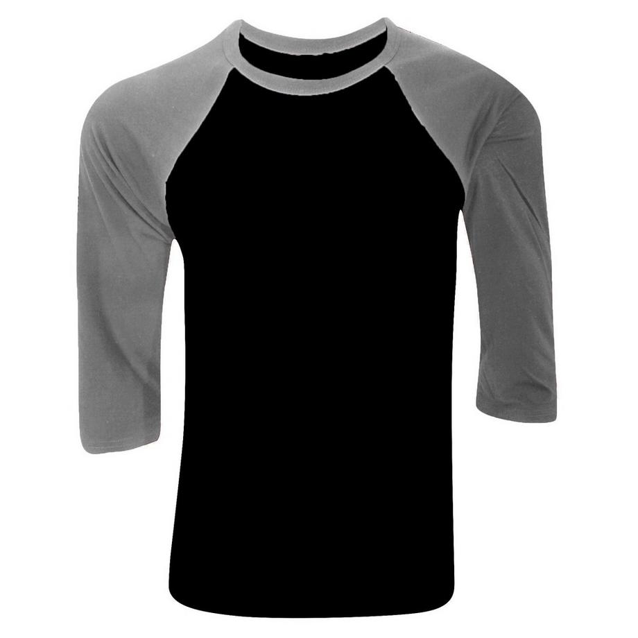 Canvas Baseball TShirt, 34Ärmel