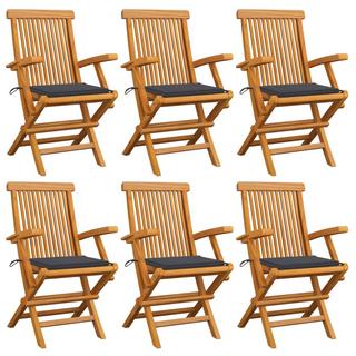 VidaXL sedia da giardino Teak riciclato  