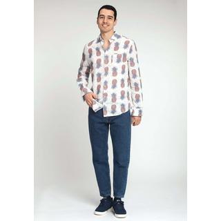 Colours & Sons  Hemden Shirt Pineapples Print 