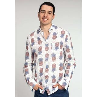 Colours & Sons  Chemise Shirt Pineapples Print 