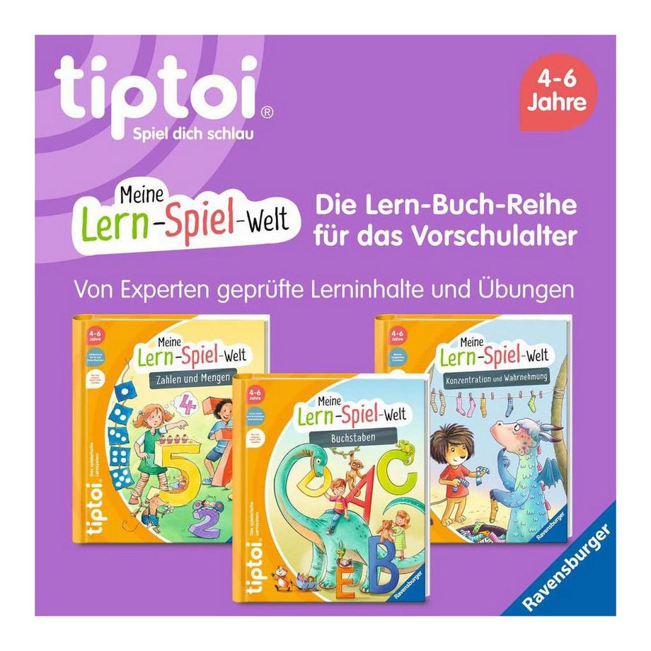 Ravensburger tiptoi  tiptoi® Meine Lern-Spiel-Welt: Englisch 
