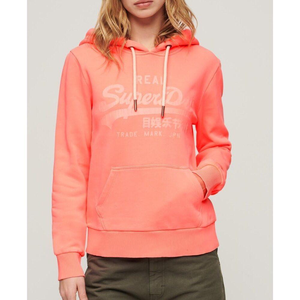 Superdry  sweatshirt à capuche fluo 