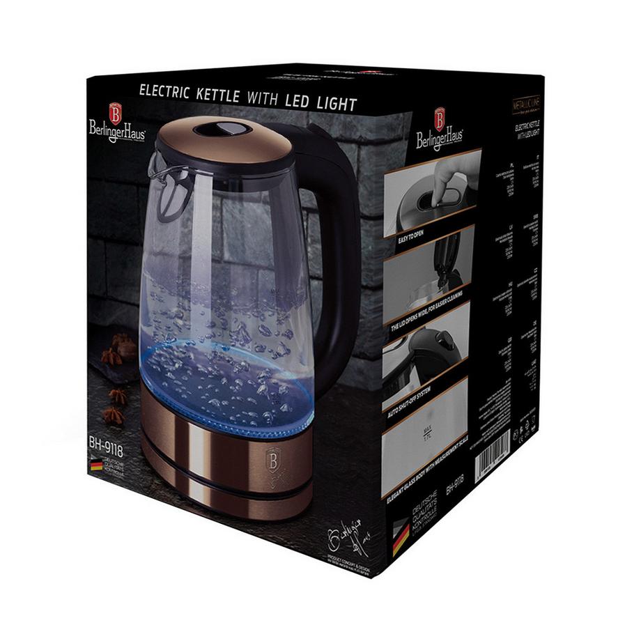 Berlinger Haus Wasserkocher 1.7L Metallic Line Rose Gold Edition  