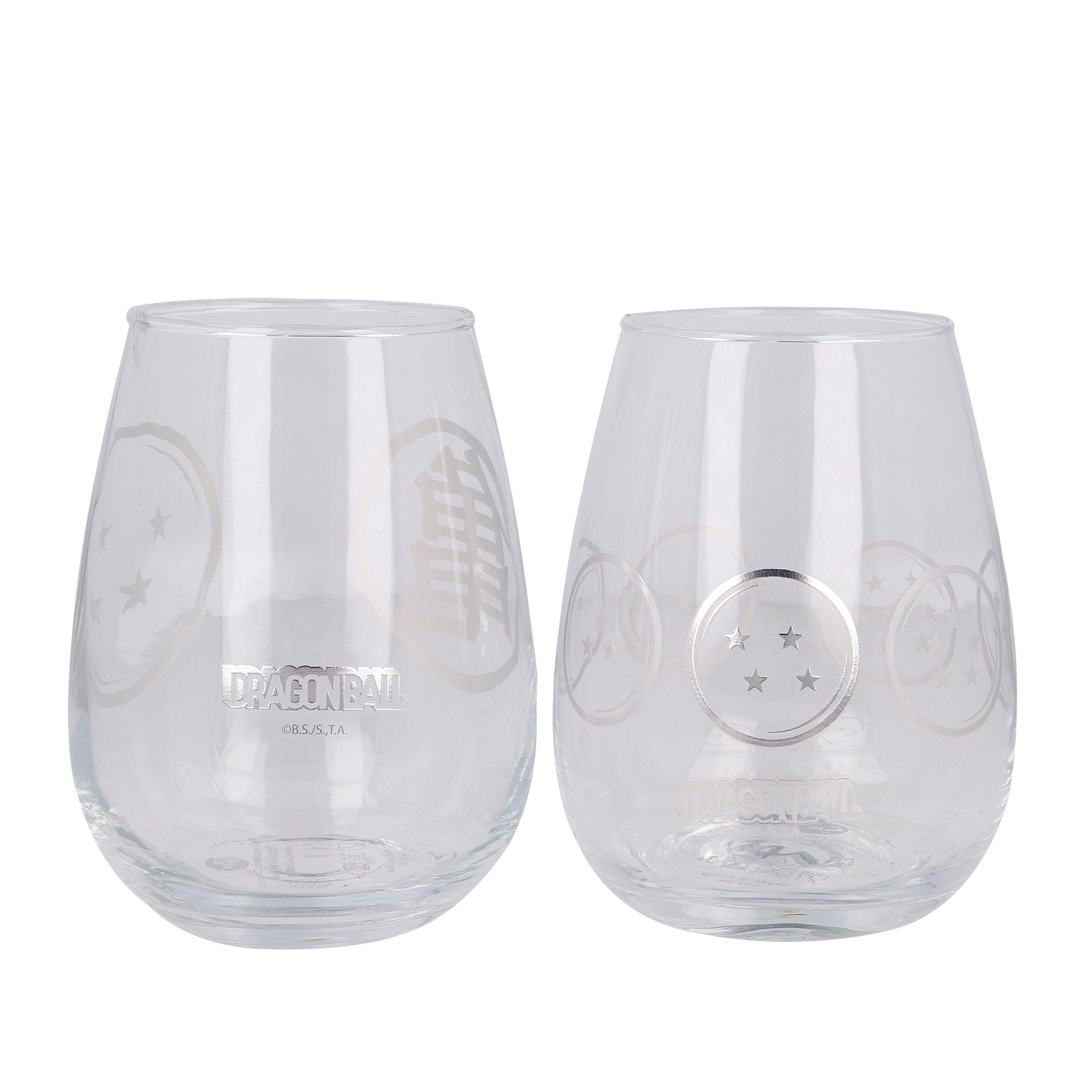 Stor Dragon Ball Gläser 2er Set (510 ml) - Trinkglas  