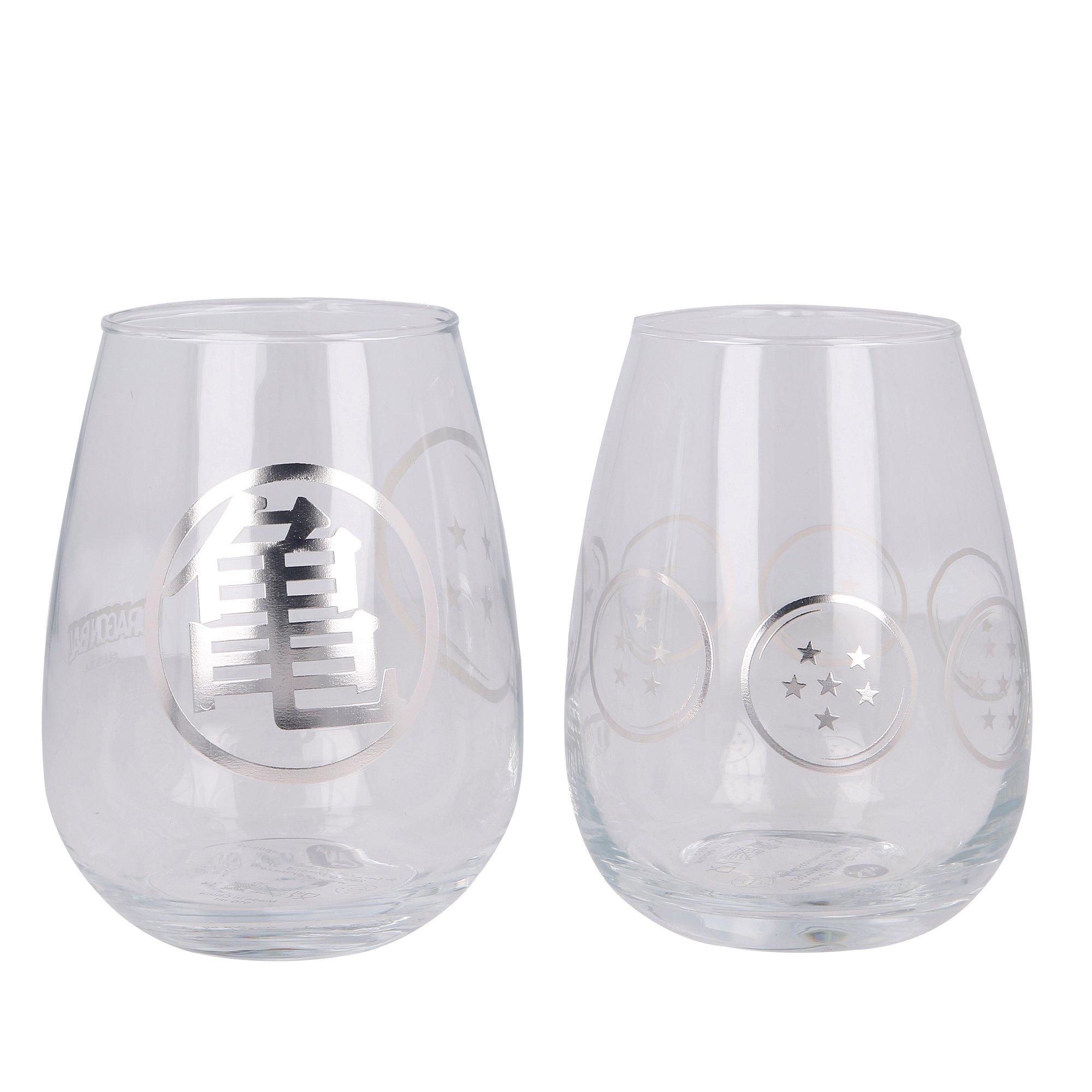 Stor Dragon Ball Gläser 2er Set (510 ml) - Trinkglas  
