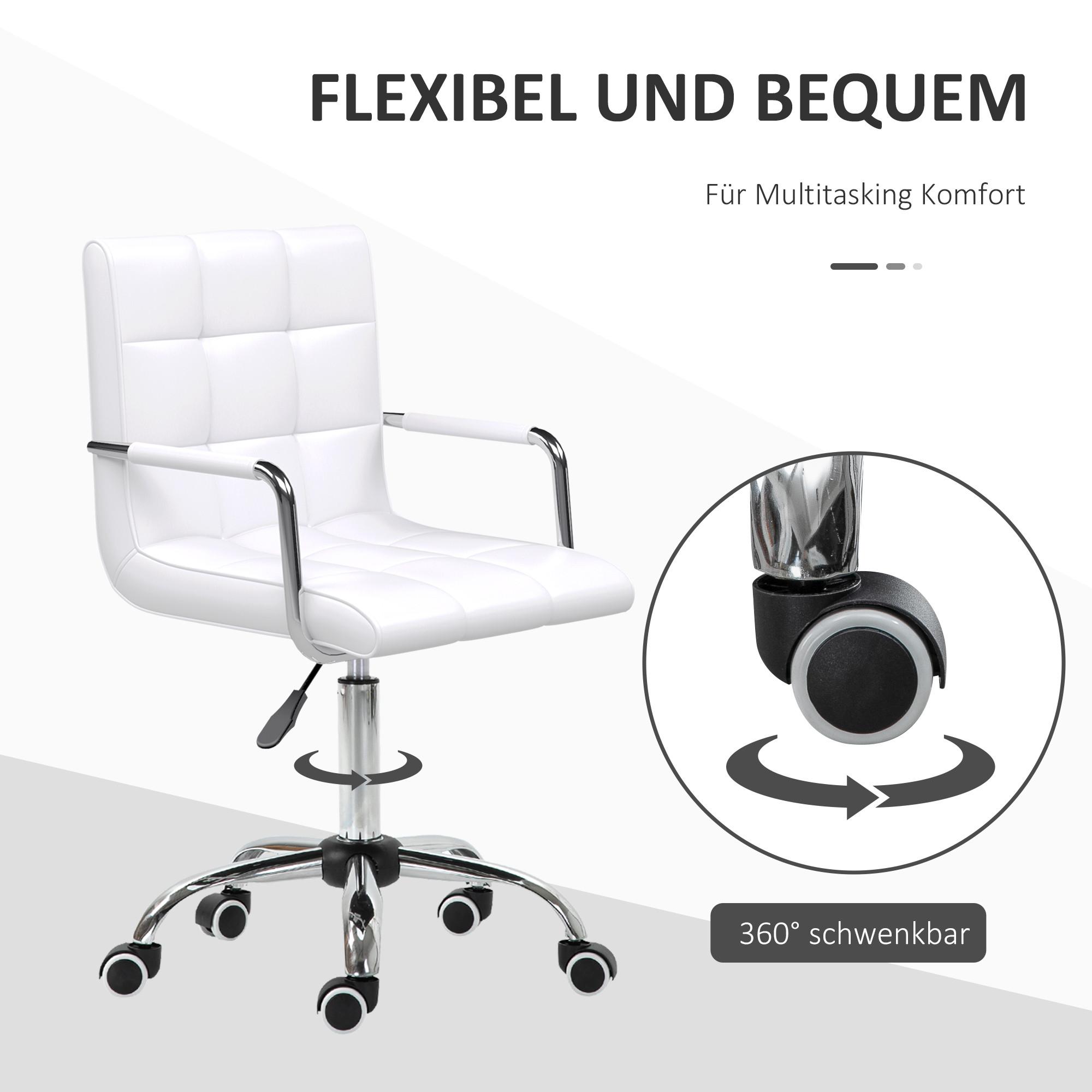 HOMCOM Chaise de bureau  