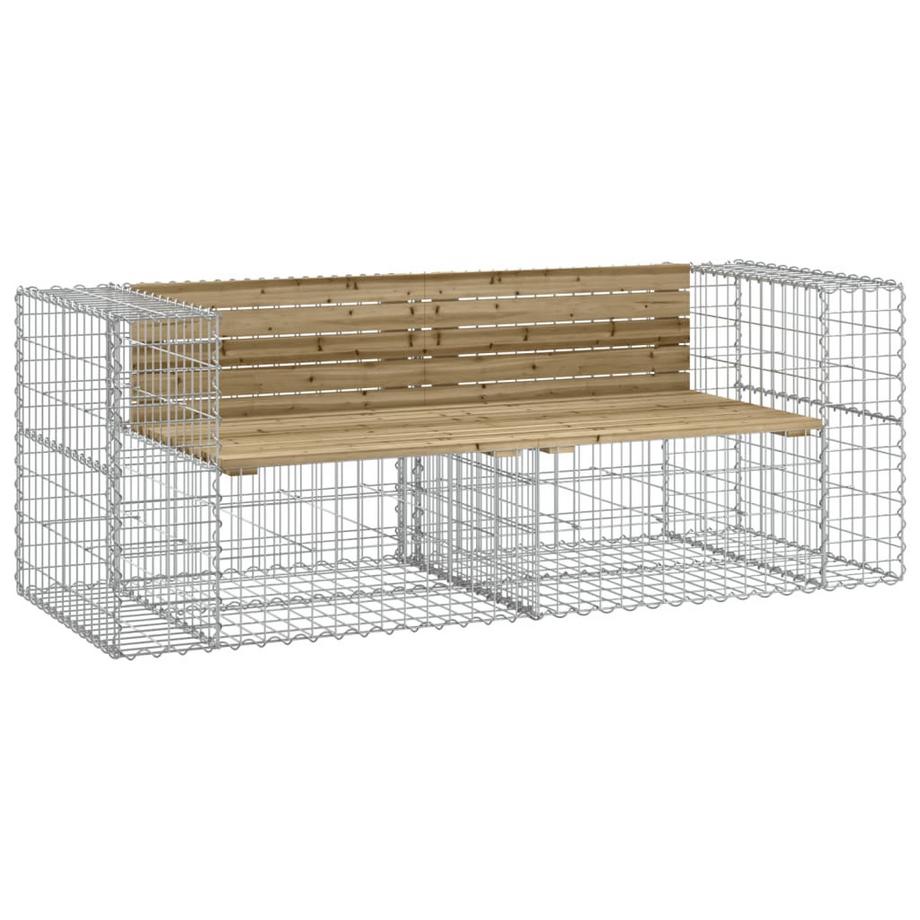 Banc de jardin pinède imprégnée