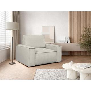 Vente-unique Sessel - Cord - Beige - AMELIA  