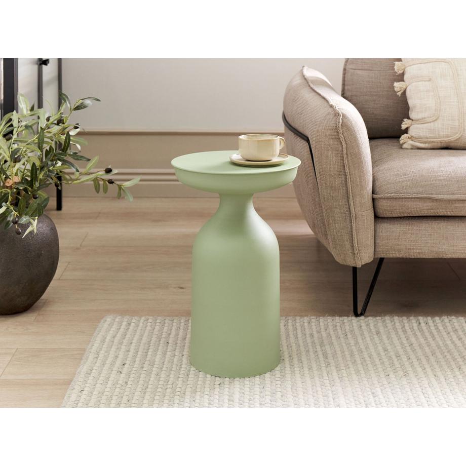 Beliani Table d'appoint en Métal Moderne TENJO  