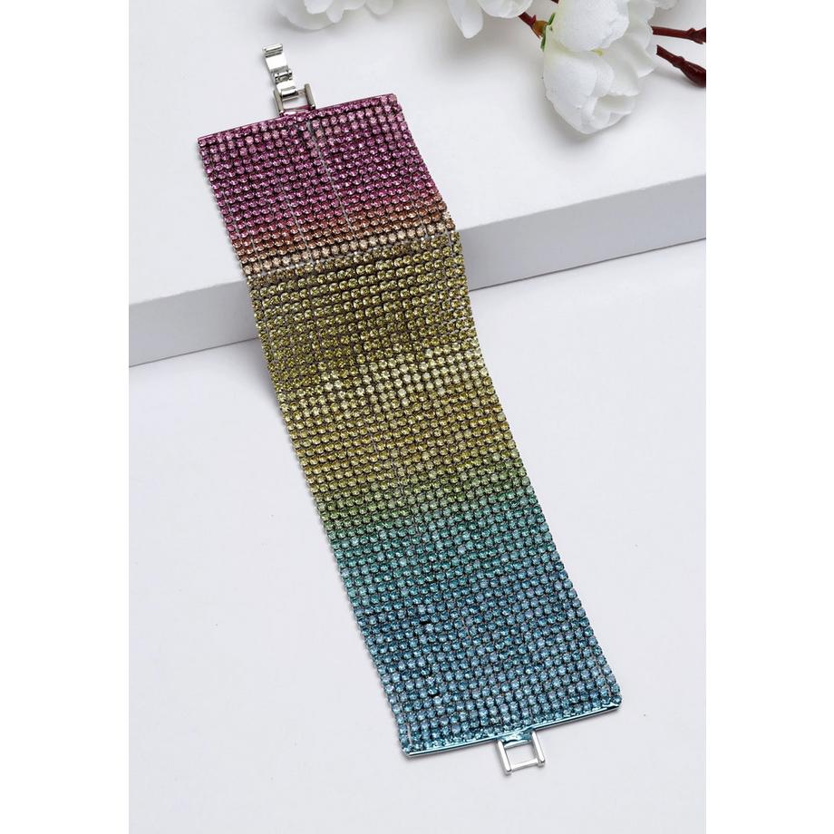 AVANT-GARDE PARIS  Bracciale Diva Multicolore di Lusso 