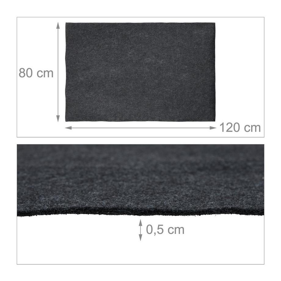 B2X  Bodenschutzmatte waschbar 