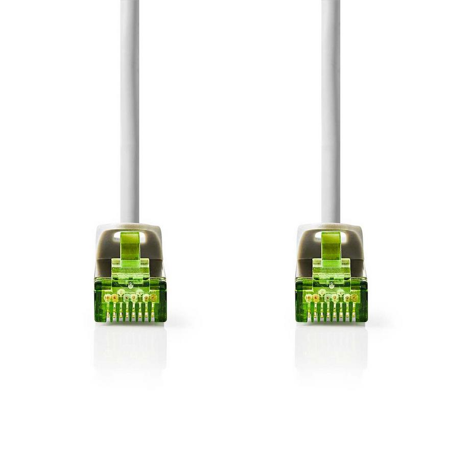 Nedis  Cavo di rete CAT7 | S/FTP | RJ45 maschio | RJ45 maschio | 1,00 m | Senza strappo | Rotondo | LSZH | Grigio | Imballato 