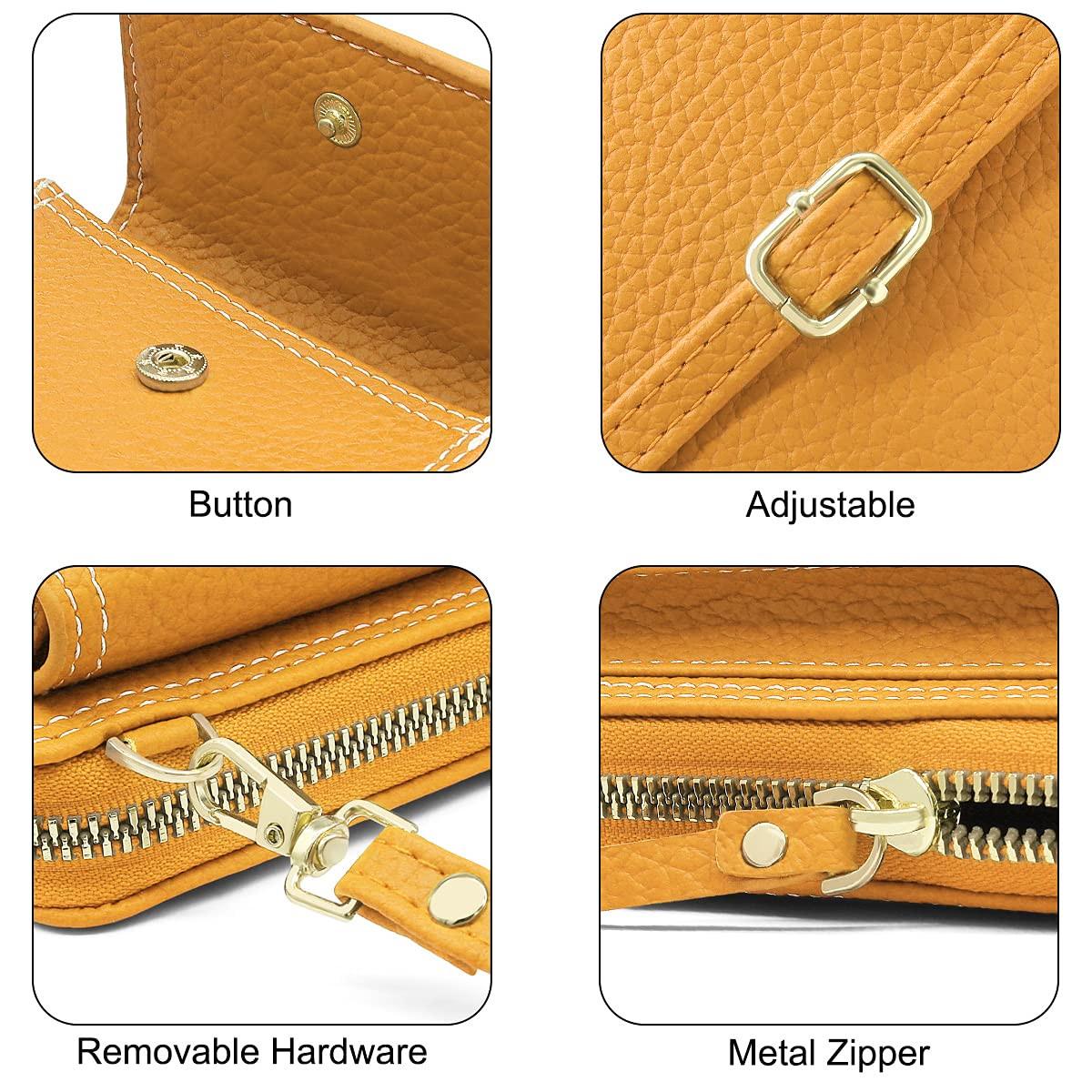 Only-bags.store PU Leder Umhängetasche mit Geldbörse  