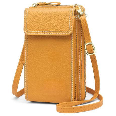 Only-bags.store PU Leder Umhängetasche mit Geldbörse  