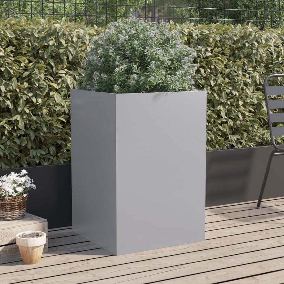 VidaXL Jardinière acier  