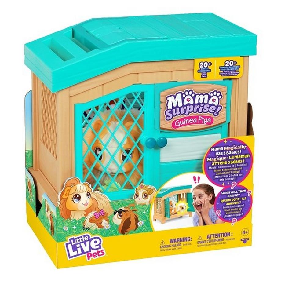 Moose  Little Live Pets – Mama Surprise Meerschweinchen 