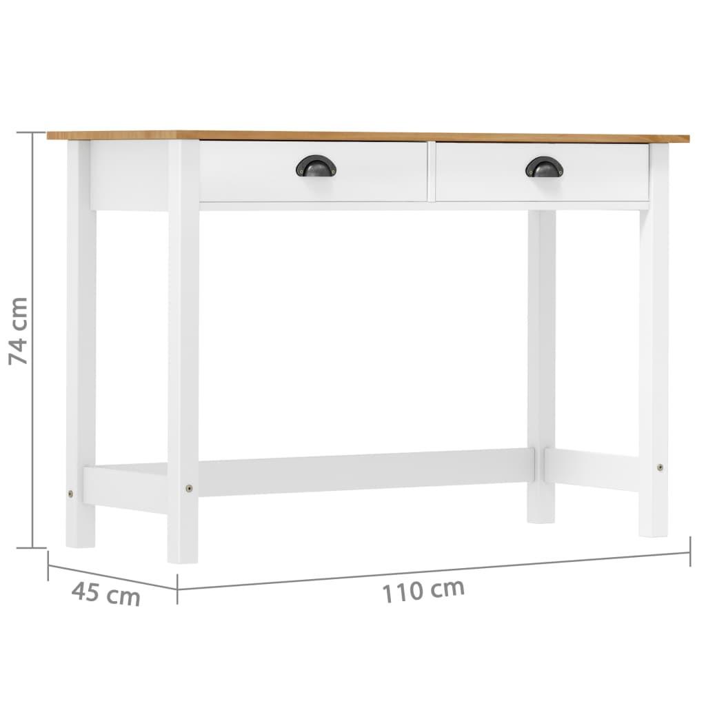 VidaXL tavolo consolle Legno di pino  