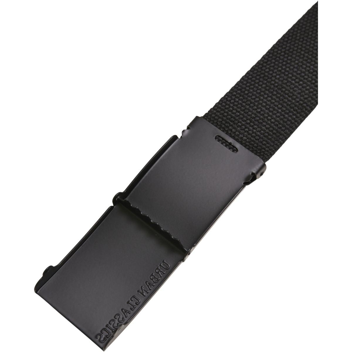 URBAN CLASSICS Webbing Gürtel mit farbiger Schnalle  