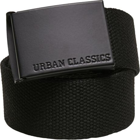 URBAN CLASSICS Webbing Gürtel mit farbiger Schnalle  
