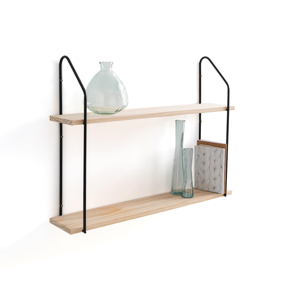 La Redoute Intérieurs Etagère murale double L80cm  