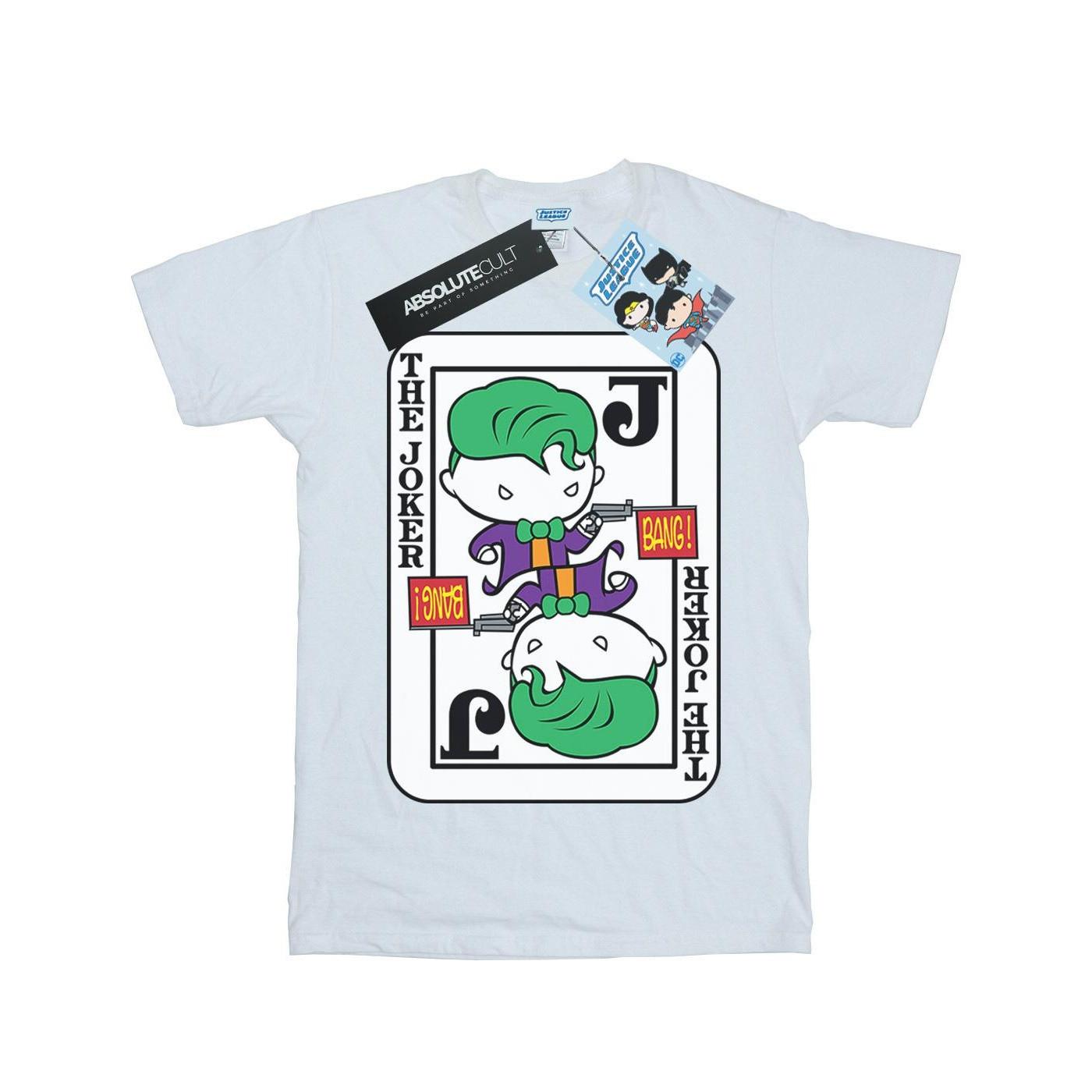 DC COMICS  Tshirt CHIBI JOKER PLAYING CARD 