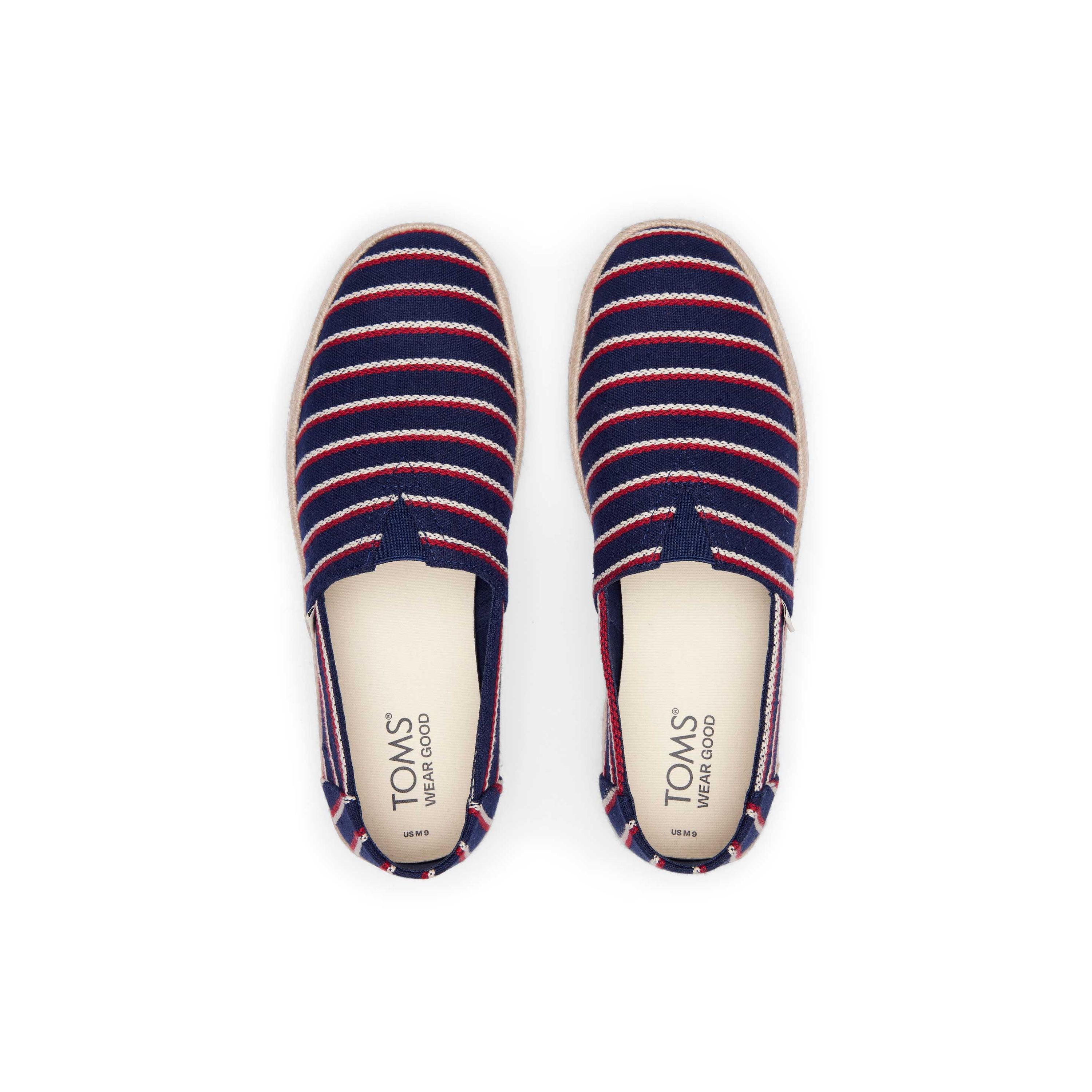 TOMS  espadrilles à rayures  alpargata rope 2.0 