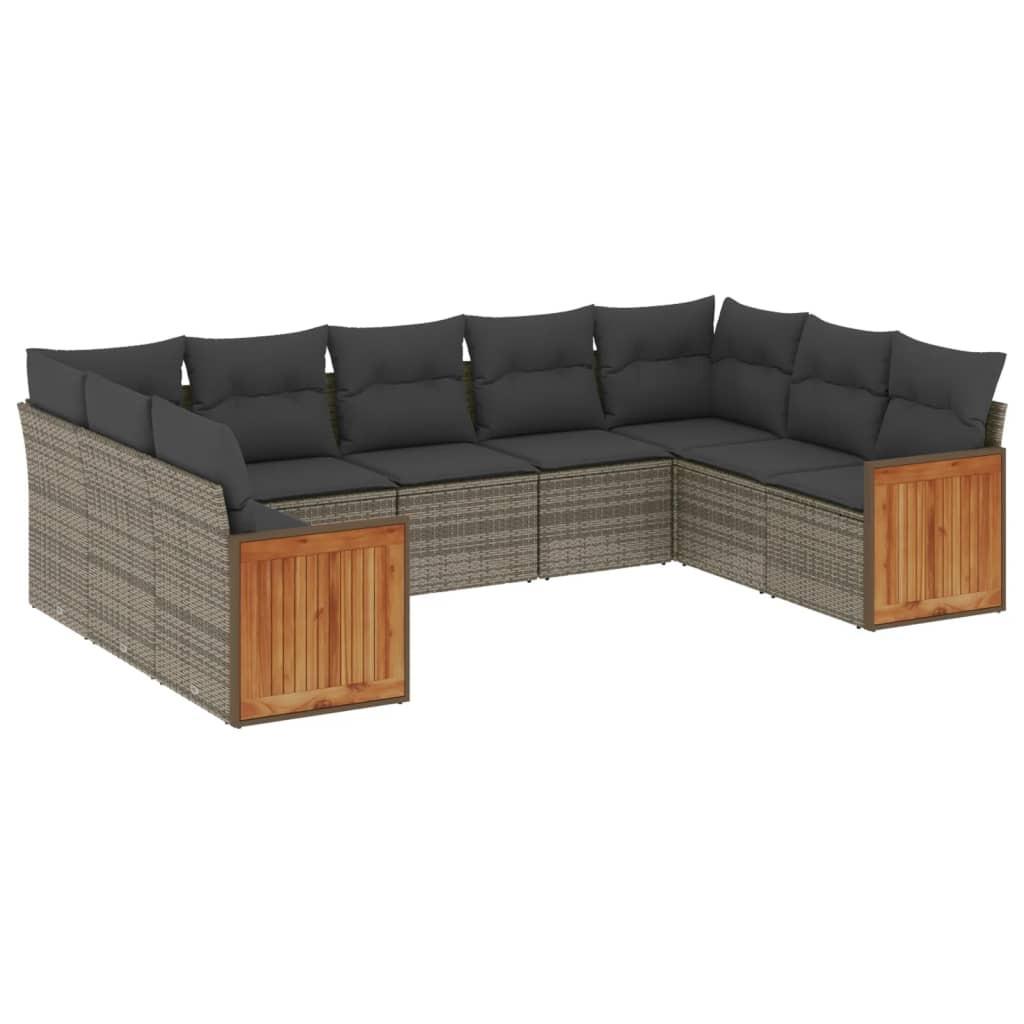 VidaXL Garten sofagarnitur poly-rattan  