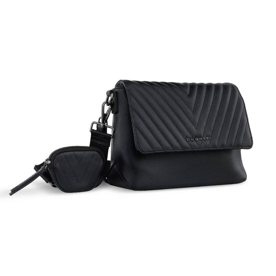 BUGATTI  Sira - Sac à bandoulière grand format noir 