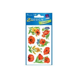 Z-DESIGN Z-DESIGN Sticker Creative 54453 Blumen 3 Stück  