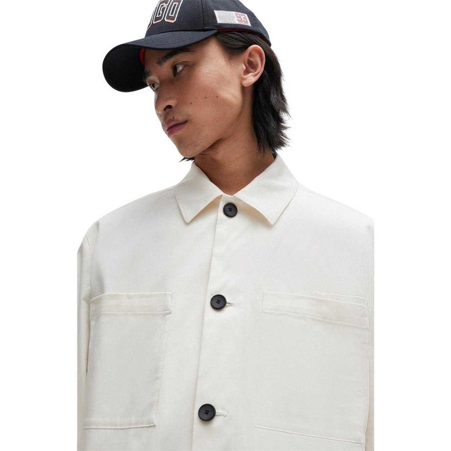 HUGO  Juliano242 Giacca Camicia Semplice Manica Lunga 