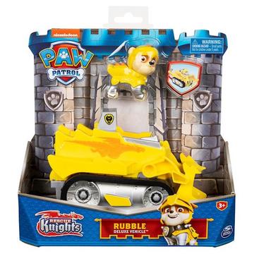 Paw Patrol Rescue Knights Deluxe Vehicle Rubble