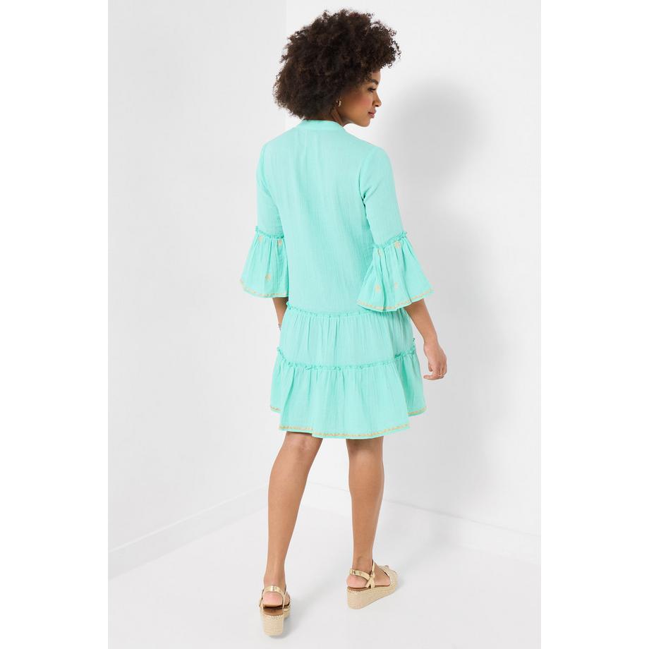 Joe Browns Besticktes Tunika-Minikleid mit Volantärmeln  