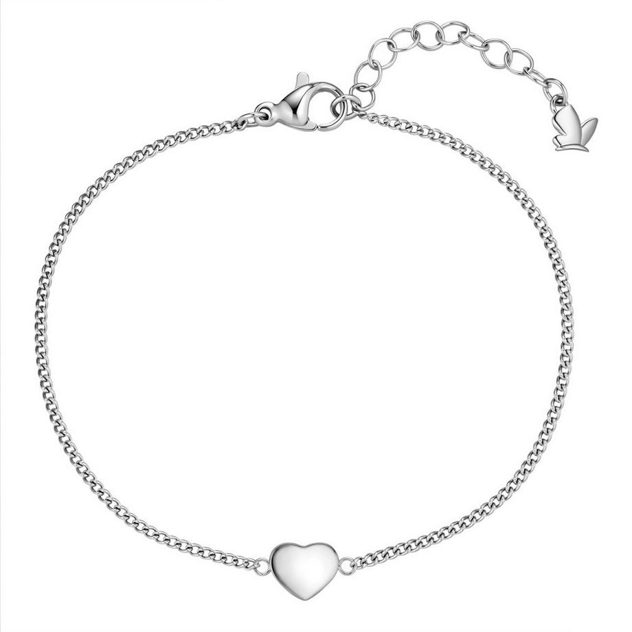 Armband Herz Edelstahl