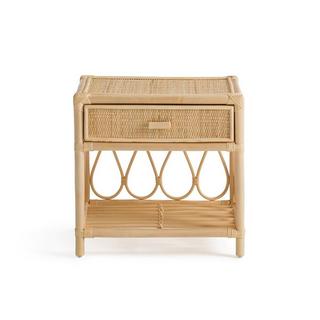 La Redoute Intérieurs Nachttisch Kiara mit 1 Schublade + 1 Ablage  