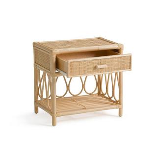 La Redoute Intérieurs Nachttisch Kiara mit 1 Schublade + 1 Ablage  