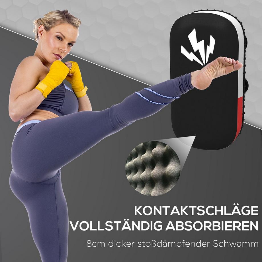 Northio  Kickboxen Pratzen Muay Thai Boxpratzen Trainerpratzen Kunstlederbezug 