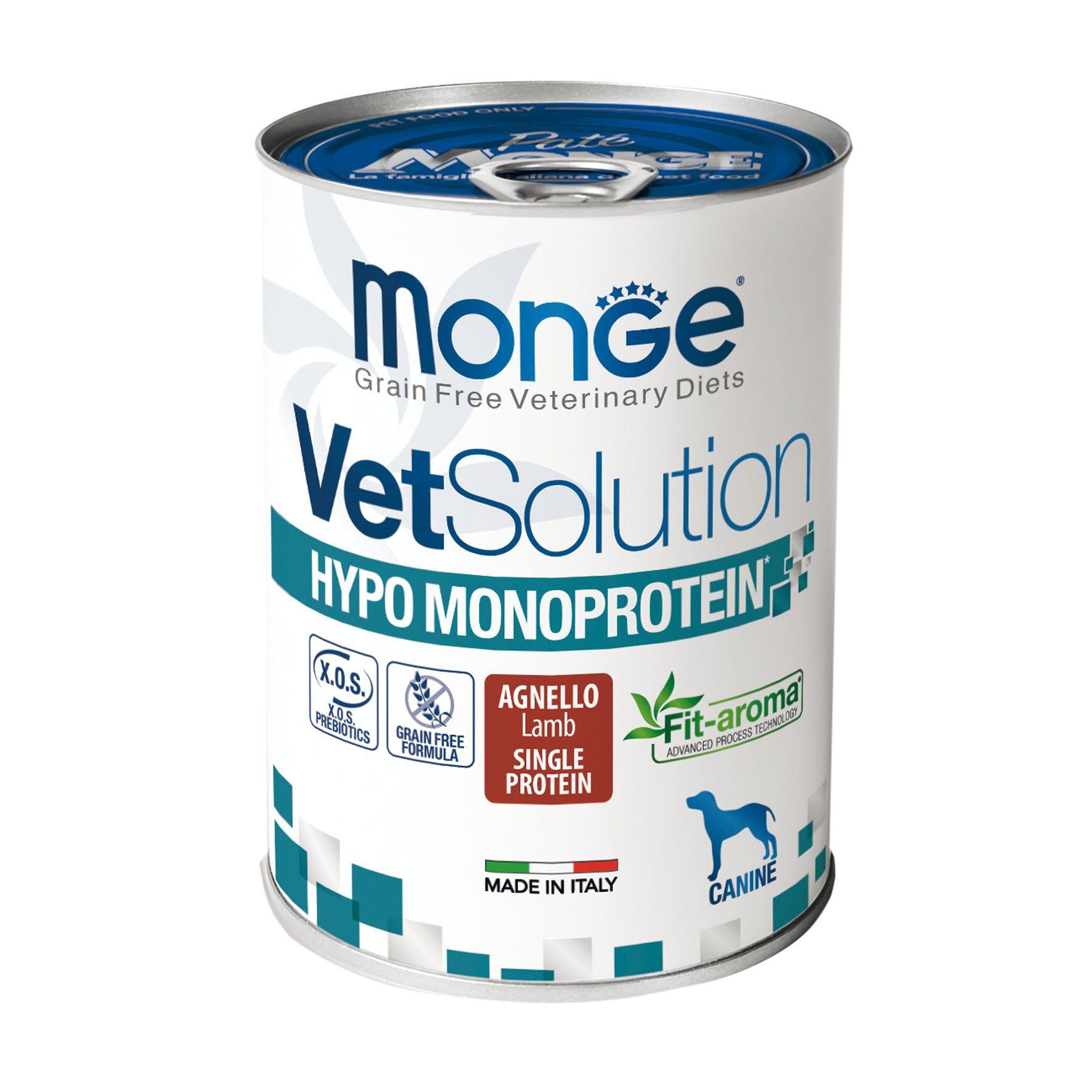 Monge  Dog VET Hypo Monoprotein Lamm - Multipack 